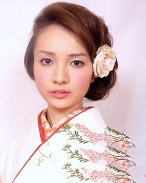 日本姬发式和盘发 女生公主姬发型图片
